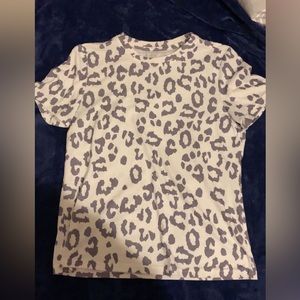 Cheetah print shirt!
